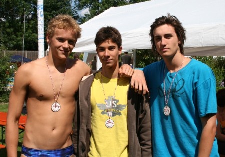 Jonas, Thomas und Patrick