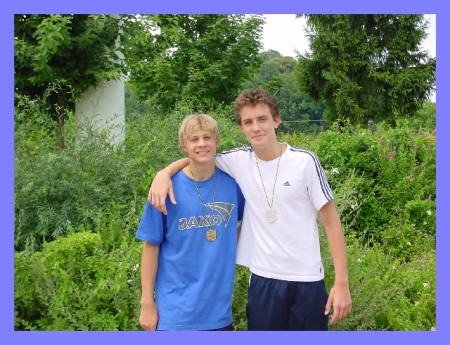 Dennis und Patrick zwei Oberbayerische Meister und Freunde