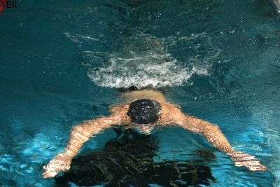 Patrick bei 200 m Brust