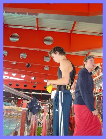 Patrick vor dem Start