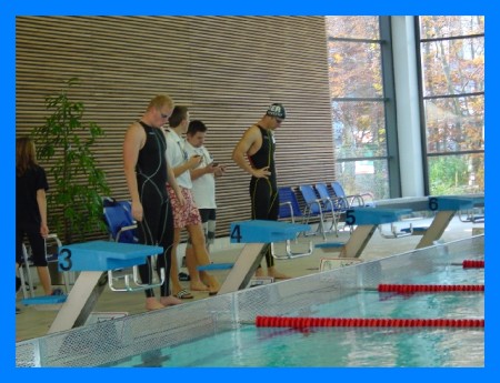 Christian Tröger kurz vor seinem Start