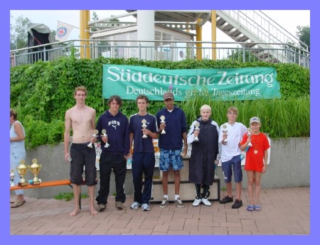 Die Jahrgangsbesten erhalten ihre Pokale