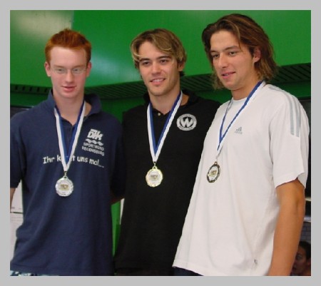 Siegerehrung: re. Falk