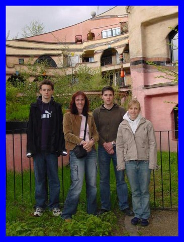 Besichtigung des Hunderwasser-Hauses