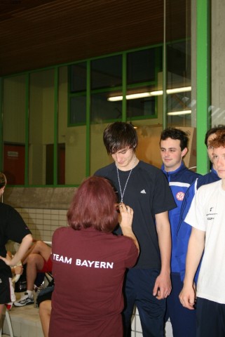 Patrick bei der Siegerehrung