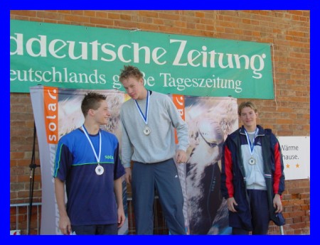 Siegerehrung: 1. Platz Kai Reimer EMSC